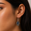 Hand of Hamsa Drop Earrings