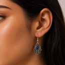 Hand of Hamsa Drop Earrings
