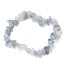 Iolite Stone Chip Bracelet