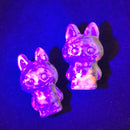 Labubu Yooperlite Crystal Carving – Glowing Mystery & Playful Magic