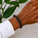 Lava Stone Beaded Bracelet 8mm