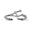 Libra Constellation Adjustable Ring