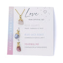 Interchangeable Healing Crystal Necklace - Love