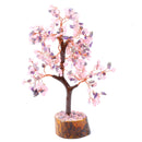 Love & Peace Crystal Chip Tree - Rose Quartz & Amethyst