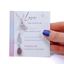 Interchangeable Healing Crystal Necklace - Love