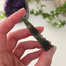 Rough Moldavite Healing Crystal - Very Rare - Individual Piece (8.2g)