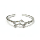 Gemini Constellation Adjustable Ring