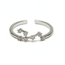 Leo Constellation Adjustable Ring