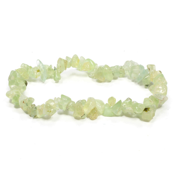 New Jade Serpentine Stone Chip Bracelet