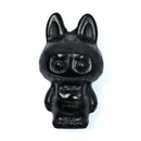 Labubu Black Obsidian Crystal Carving – Protective Power & Playful Charm