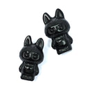 Labubu Black Obsidian Crystal Carving – Protective Power & Playful Charm