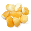 Orange Calcite Polished Tumblestone Healing Crystals