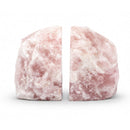 Rose Quartz Bookends (3119g)