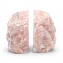 Rose Quartz Bookends (2488g)