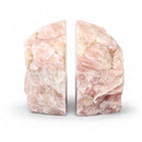 Rose Quartz Bookends (2785g)