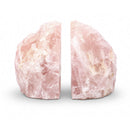 Rose Quartz Bookends (2071g)