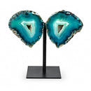 Agate Geode Crystal Butterfly (885g)