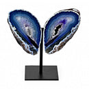 Agate Geode Crystal Butterfly (949g)
