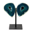 Agate Geode Crystal Butterfly (975g)