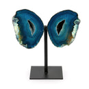 Agate Geode Crystal Butterfly (1082g)