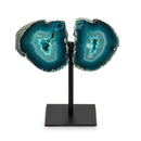 Agate Geode Crystal Butterfly (908g)