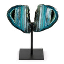 Agate Geode Crystal Butterfly (796g)