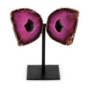 Agate Geode Crystal Butterfly (912g)