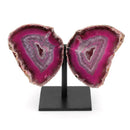 Agate Geode Crystal Butterfly (480g)