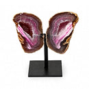 Agate Geode Crystal Butterfly (433g)