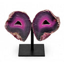 Agate Geode Crystal Butterfly (551g)