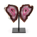Agate Geode Crystal Butterfly (877g)