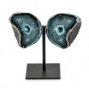 Agate Geode Crystal Butterfly (695g)
