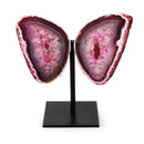 Agate Geode Crystal Butterfly (784g)