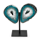 Agate Geode Crystal Butterfly (845g)