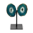 Agate Geode Crystal Butterfly (652g)
