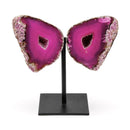 Agate Geode Crystal Butterfly (575g)