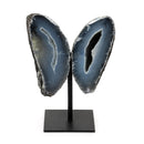 Agate Geode Crystal Butterfly (740g)