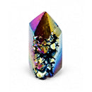 Rainbow Titanium Aura Cluster Point (80g)