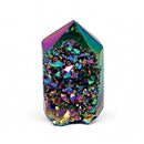 Rainbow Titanium Aura Cluster Point (78g)