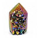 Rainbow Titanium Aura Cluster Point (181g)
