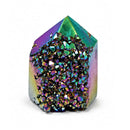 Rainbow Titanium Aura Cluster Point (203g)
