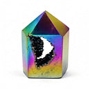 Rainbow Titanium Aura Cluster Point (210g)