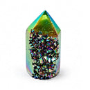 Rainbow Titanium Aura Cluster Point (187g)