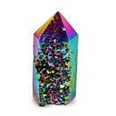 Rainbow Titanium Aura Cluster Point (529g)