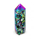 Rainbow Titanium Aura Cluster Point (343g)