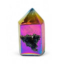 Rainbow Titanium Aura Cluster Point (285g)