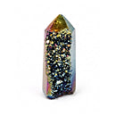 Rainbow Titanium Aura Cluster Point (115g)
