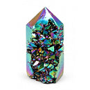 Rainbow Titanium Aura Cluster Point (466g)