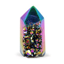 Rainbow Titanium Aura Cluster Point (161g)