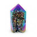 Rainbow Titanium Aura Cluster Point (464g)